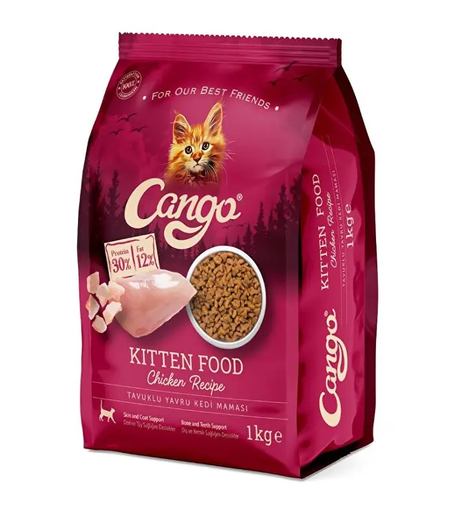 Cango Kitten Cat Food Chicken, 1 kg 