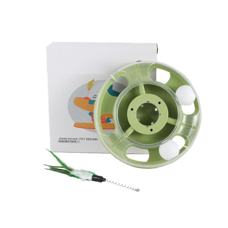 لعبة الألغاز الدوارة للقطط: متعة تفاعلية للقطط المنزلية