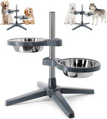 JoyPlus Elevated Dog Bowls, Raised Dog Feeder Stand 