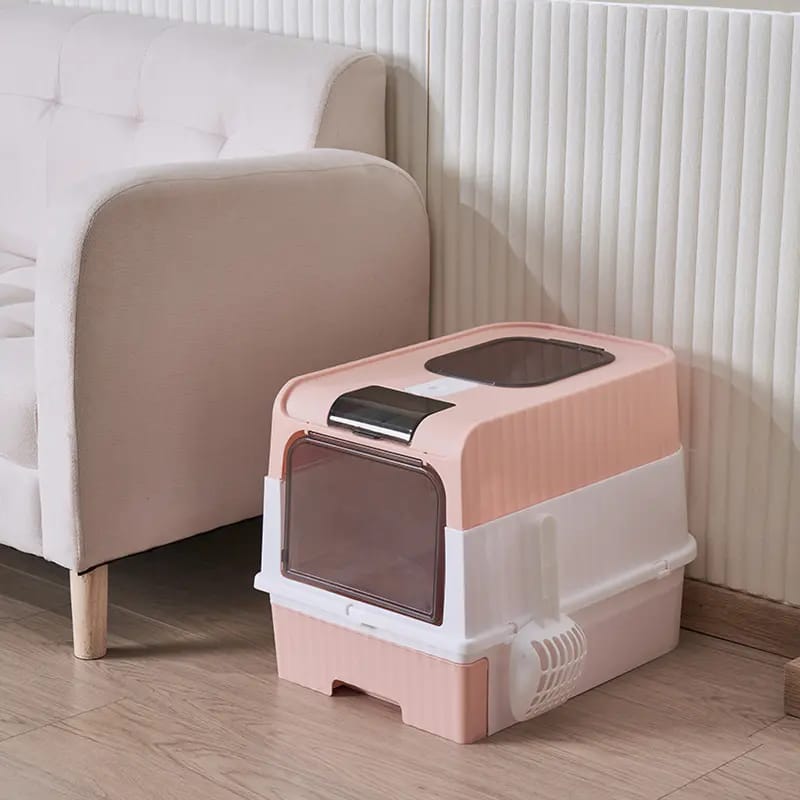 Litter Box  with Drawer and Litter Scoop 47*35*38 
