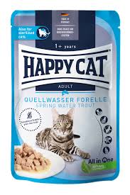 Happy Cat Meat in Sauce - Spring Water Trout 85 g 