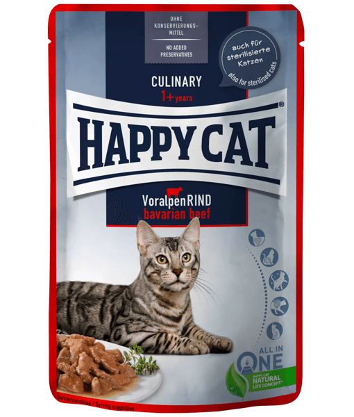 Happy Cat Cat Wet Food Beef 85g