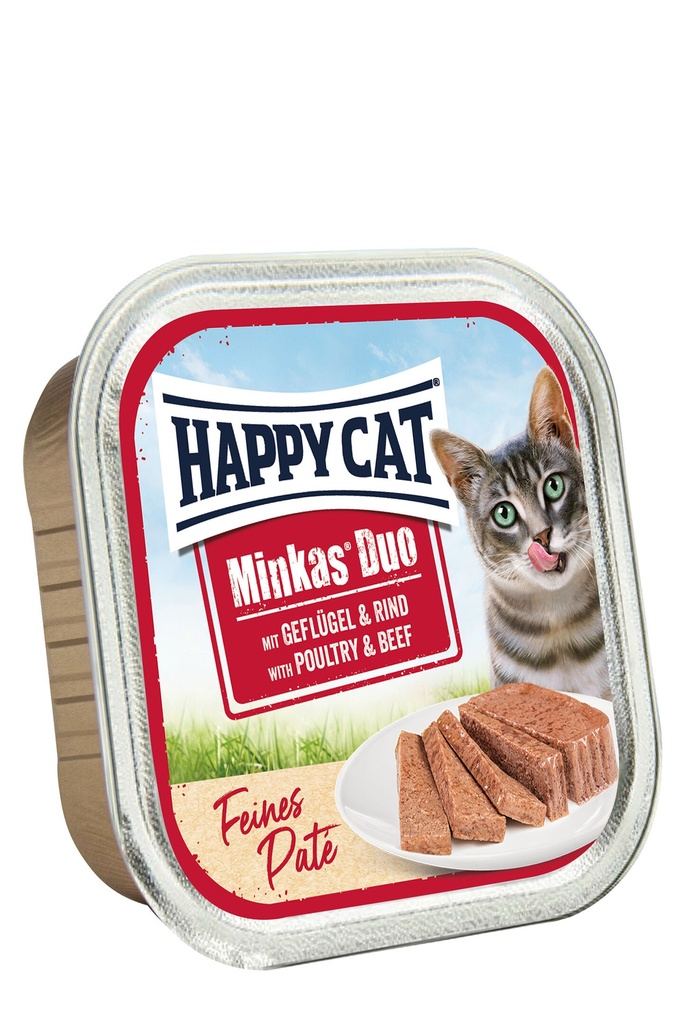 Happy Cat Cat Wet Food Duo Poultry & Beef 100g