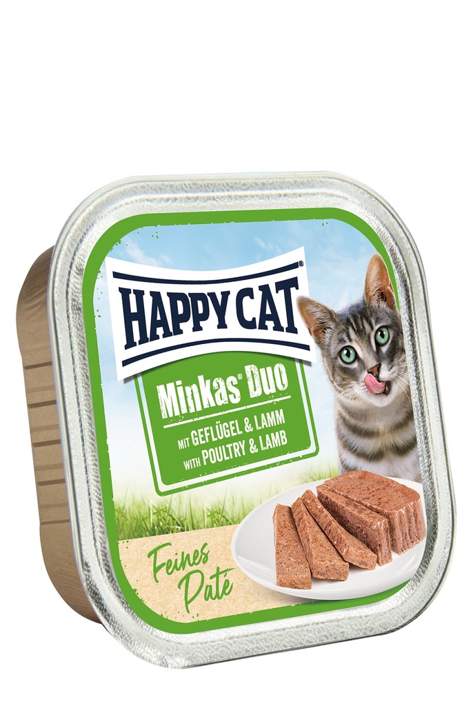 Happy Cat Cat Wet Food Duo Poultry & Lamb 100g