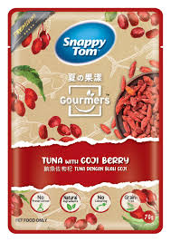 Snappy tom Cat Wet Food Tuna & Goji Berry 70g