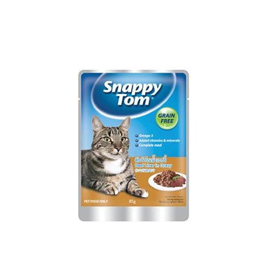 Snappy tom Cat Wet Food Liver 85g