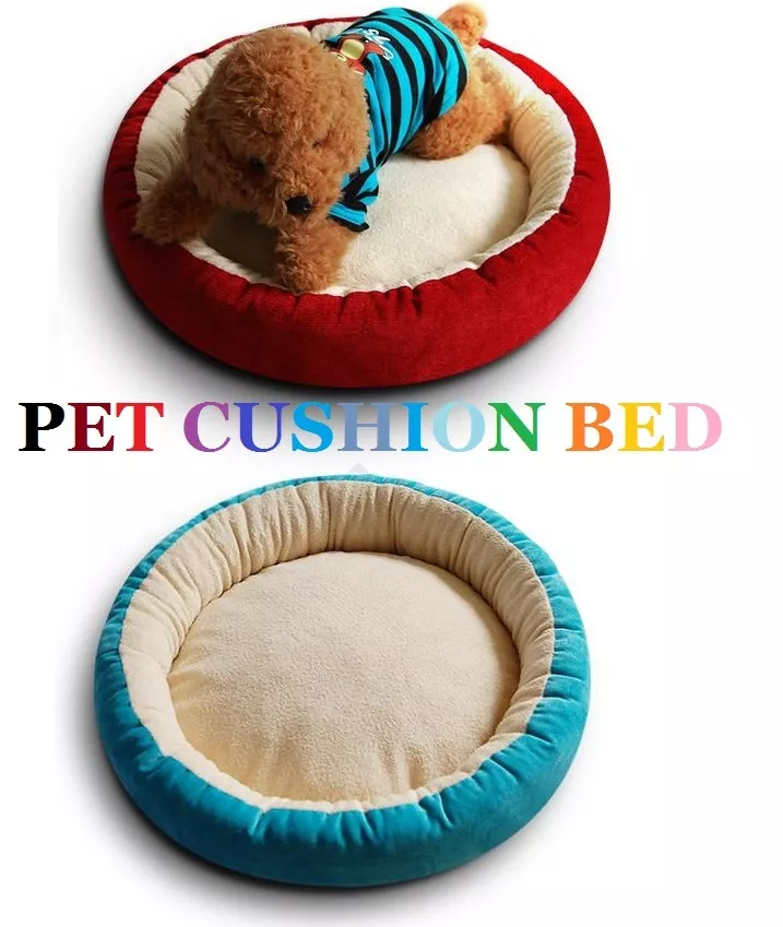 Round Beds, for Dogs & cat Washable              ( 63cmx53cmx9cm )