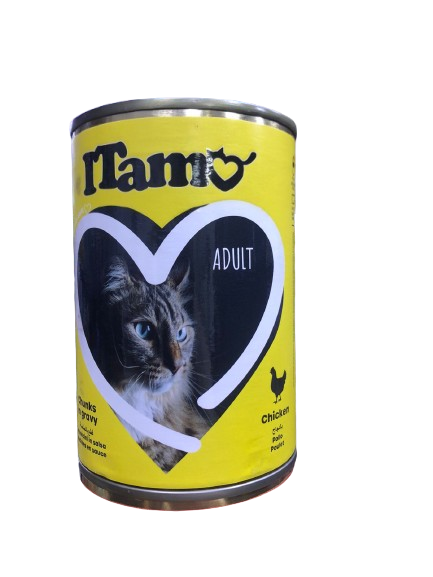 Itamo Canned Cat Food with Gravy and Chicken Chunks 400g