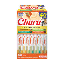 INABA Churu Cat Treat Chicken Variety 40x14g