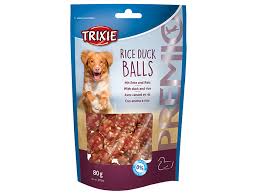 Trixie Dog Treat Premio Rice Duck Balls 80g