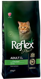 Reflex Plus Adult Dry Cat Food with Chicken 15 Kg 