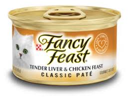 Fancy Feast Classic Paté Tender Liver & Chicken Feast Wet Cat Food - 85g