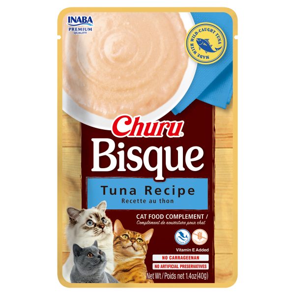 INABA Churu Bisque Cat Wet Food Tuna Recipe 40g