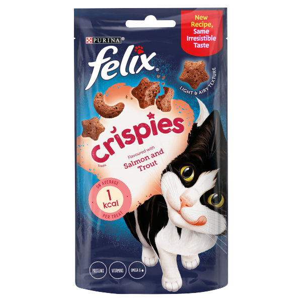 Felix Crispies Salmon & Trout 45g pack