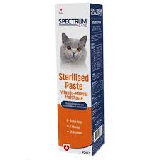Spectrum Vitamin and Mineral Malt Paste for Neutered Cats - 30g