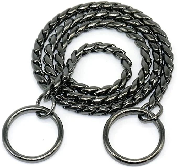 Snake Choke for meduim dog Chain 80cm