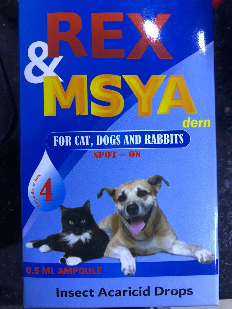 Rex Insect Repellent Drops for Cats and Dogs 1 of 4 