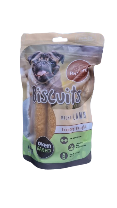 Dog Treat Petmarra Biscuits With Milky Lamb