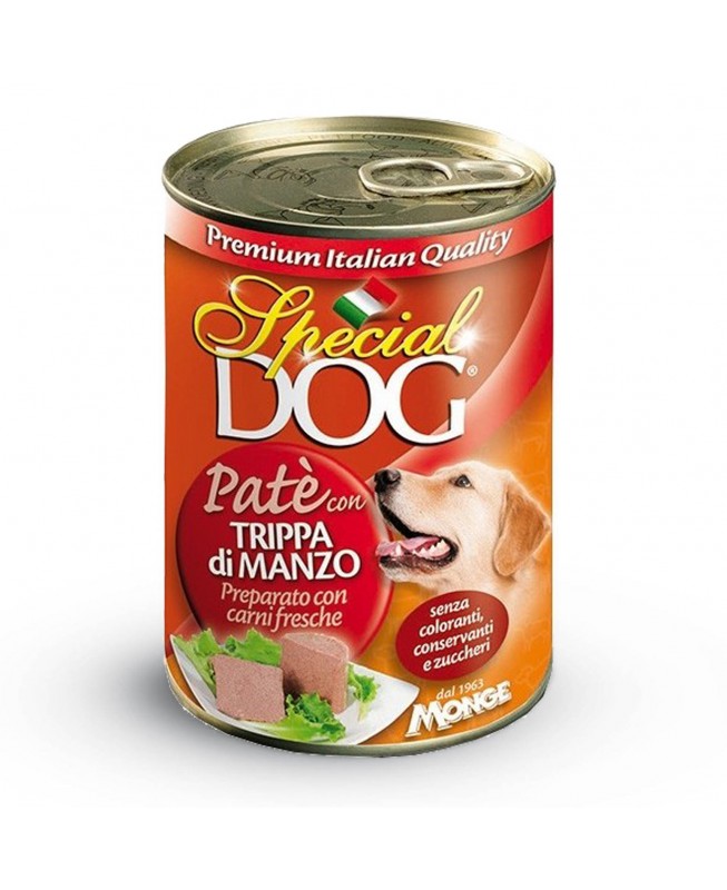 SPECIAL DOG PATE' BEEF TRIPE 400g 