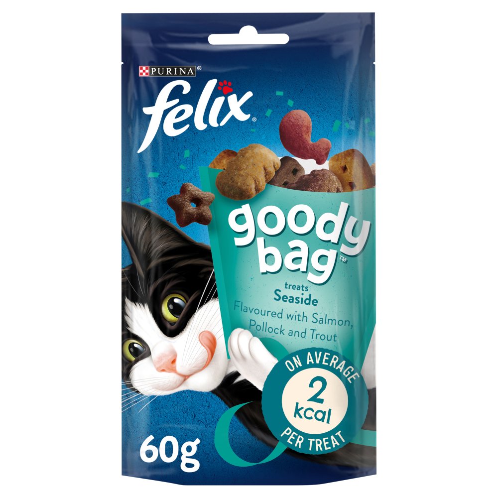 Felix Goody Bag Seaside Salmon, Pollock, and Trout 60g