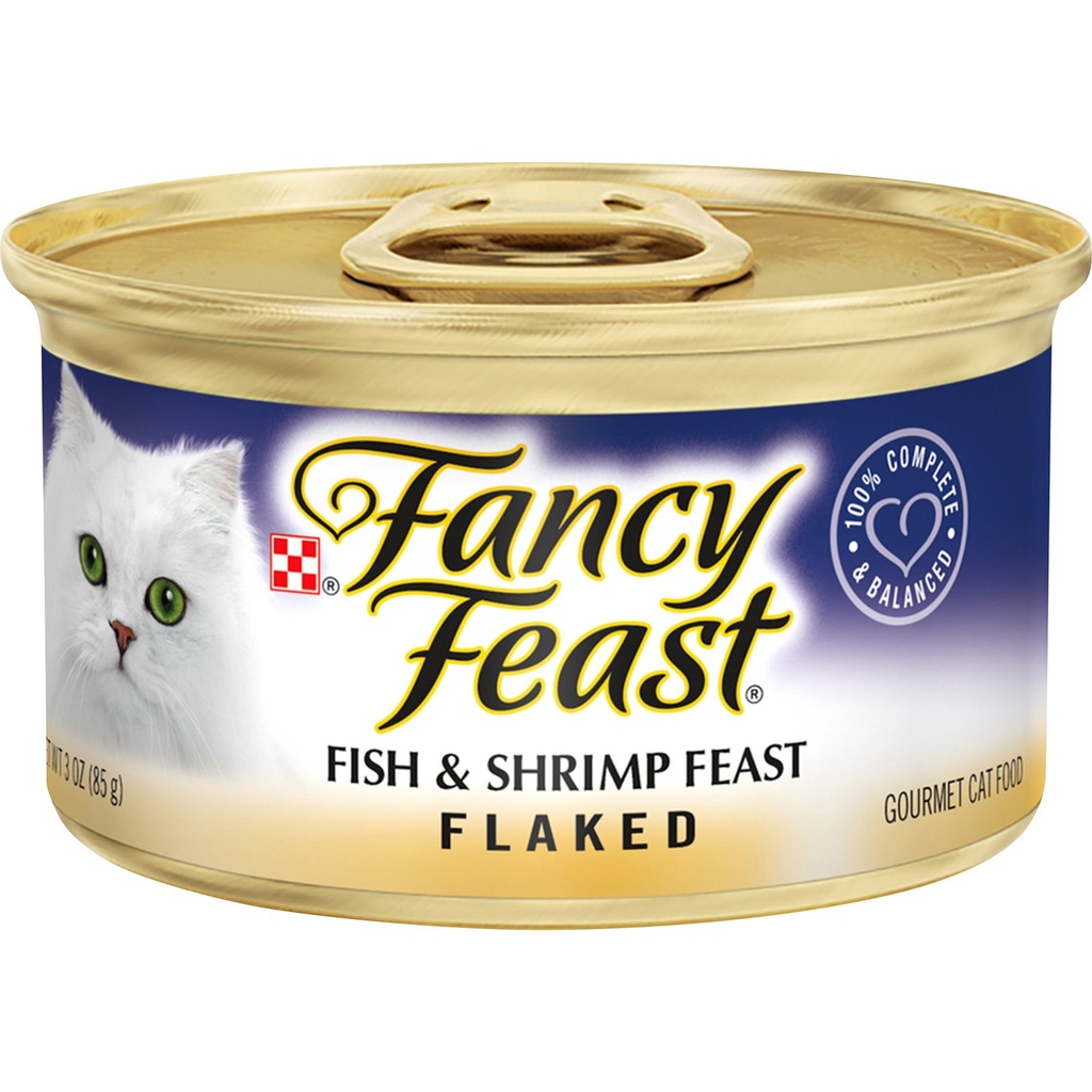Purina Fancy Feast Flaked Wet Cat Food, 85g 