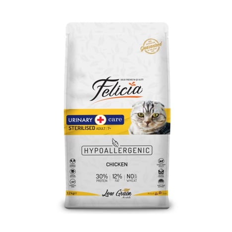 Felicia Sterilised Cat Food with Chicken 12 Kg