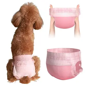 Pet soft Female Dog Diapers for Menstruation 10pcs