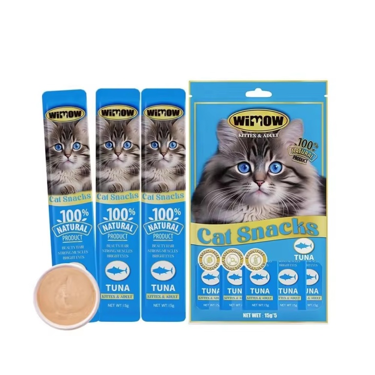 Wimow Cat Treat Tuna 5x15g