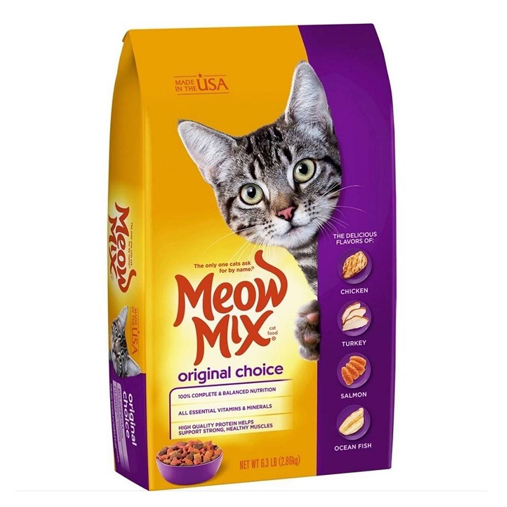 Meow Mix Cat Dry Food Original Choice 11.8kg