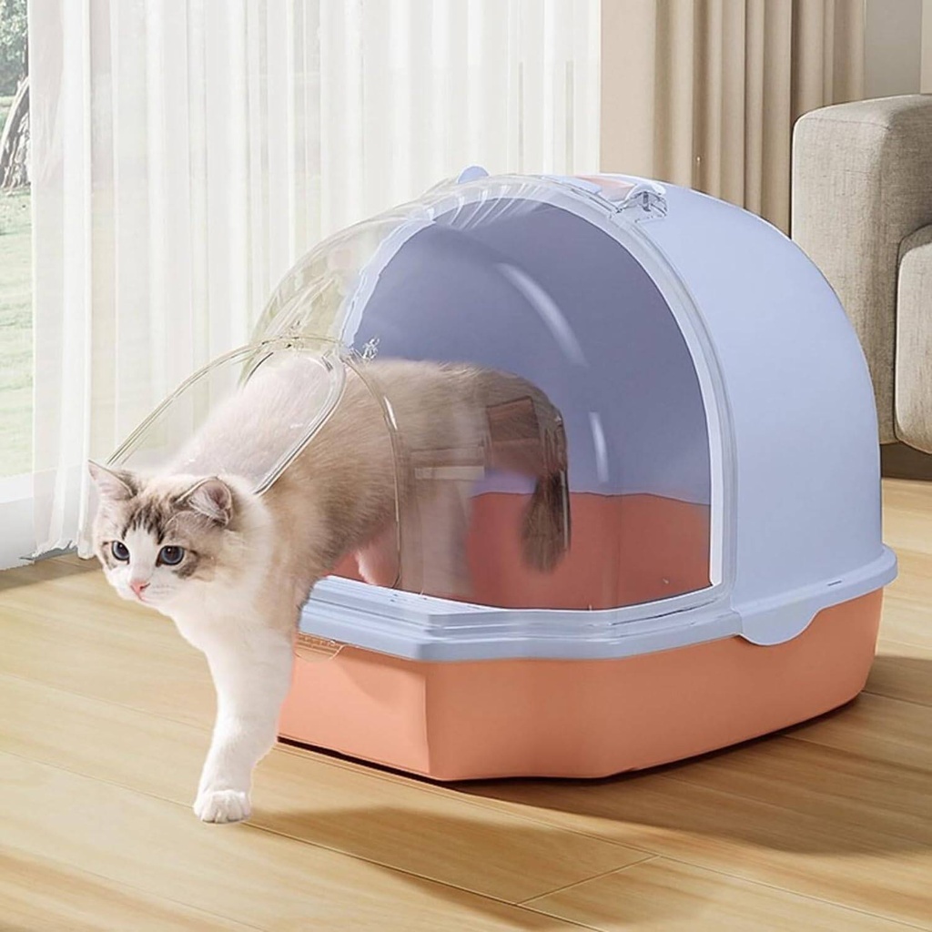 Dome-Shaped Cat Litter Box 