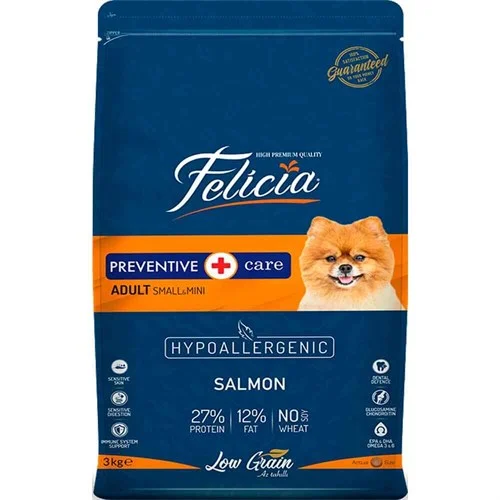 Felicia Salmon Dog Food pomeranian 3 Kg 