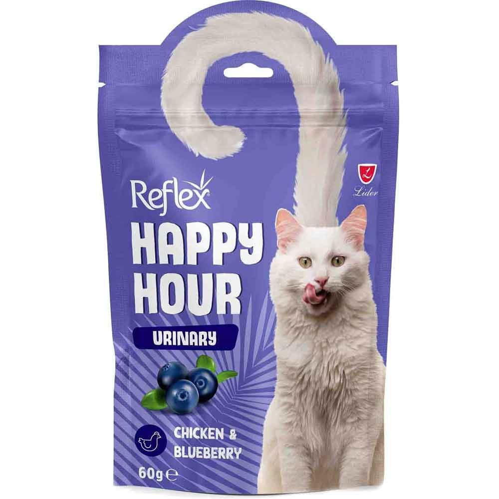 Reflex Happy Hour Urinary Support Chicken Cat Treats 60g