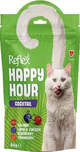 Reflex Happy Cocktail Adult Cat Treats 60g