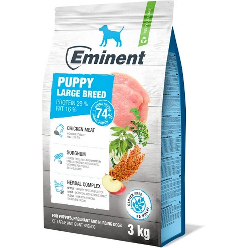 Eminent Puppy Large Breed Dry Food 3kg 