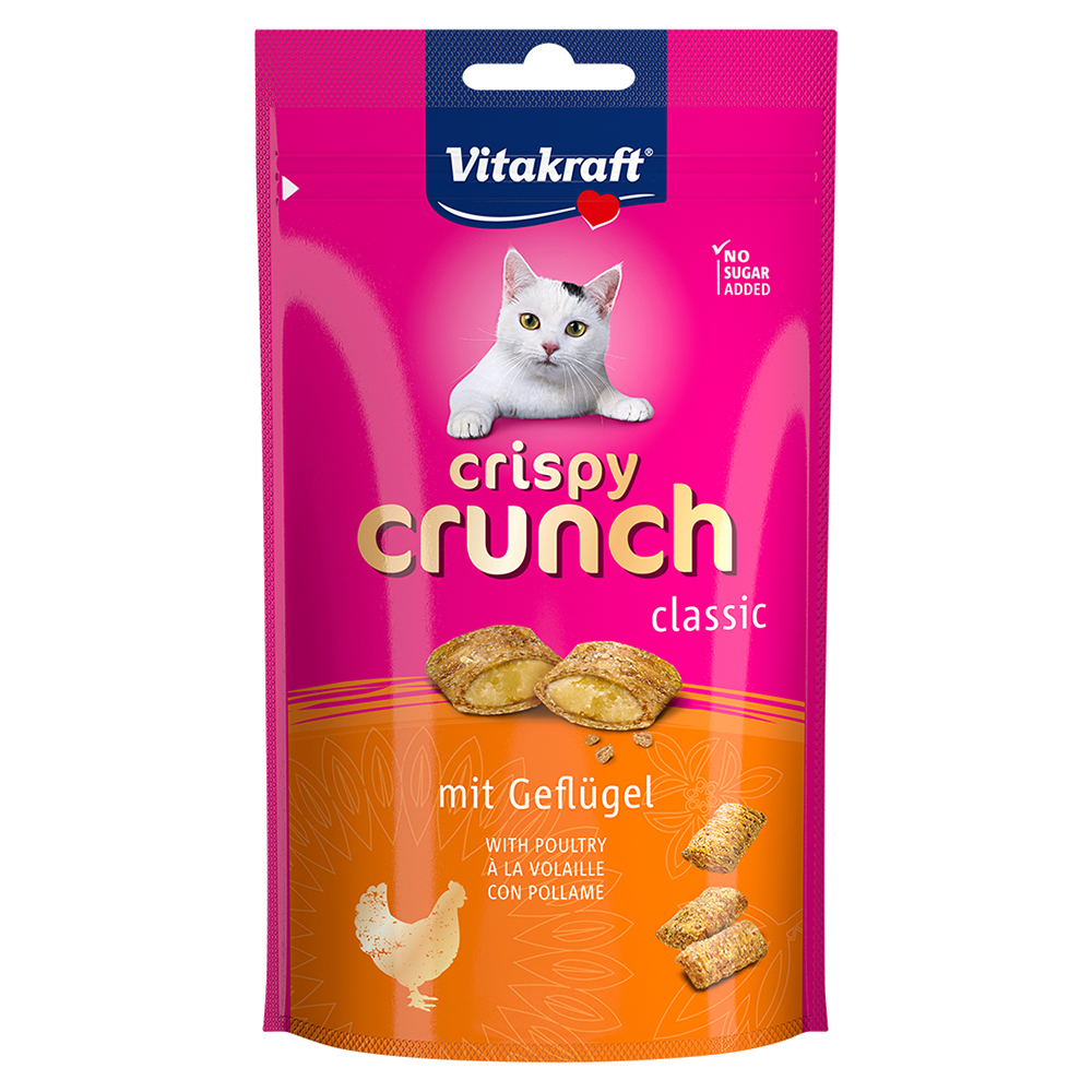Vitakraft Cat Crispy Crunch with Poultry 60g 