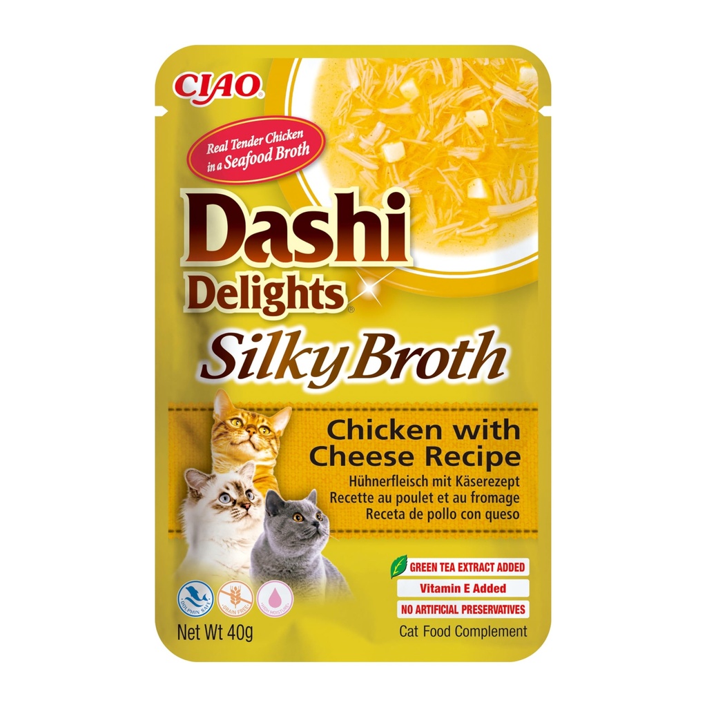 Dashi Delights Silky Broth: Chicken with Cheese 40g