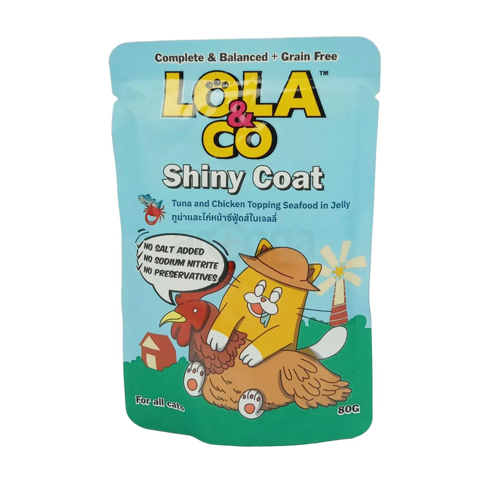 Lola & Co Tuna & Seafood 80g 