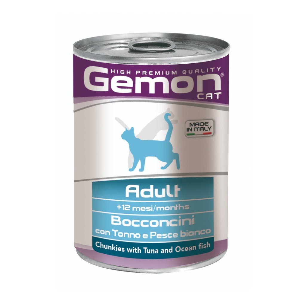 Gemon Cat Chunkies with Tuna & Ocean Fish 400g