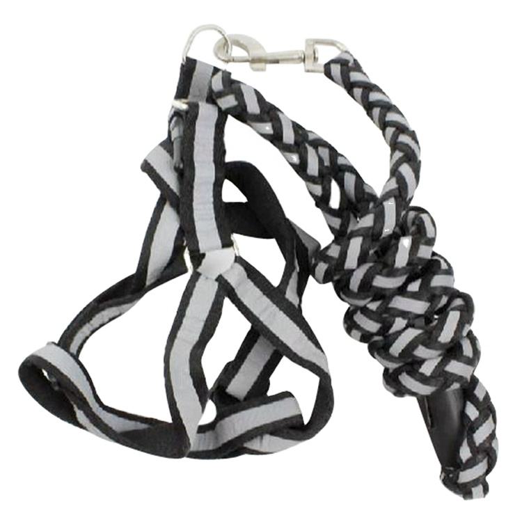 Heavy Linen Elastic Chest Collar for Dogs