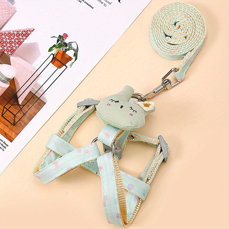 طقم حزام ومقود قابل للتعديل للكلاب من Zichen - مقاس صغير/متوسط