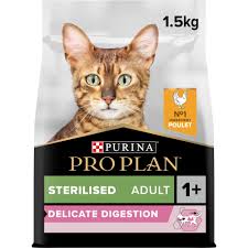 ProPlan Cat Dry Food Sterilised Delicate Digestion 1.5kg