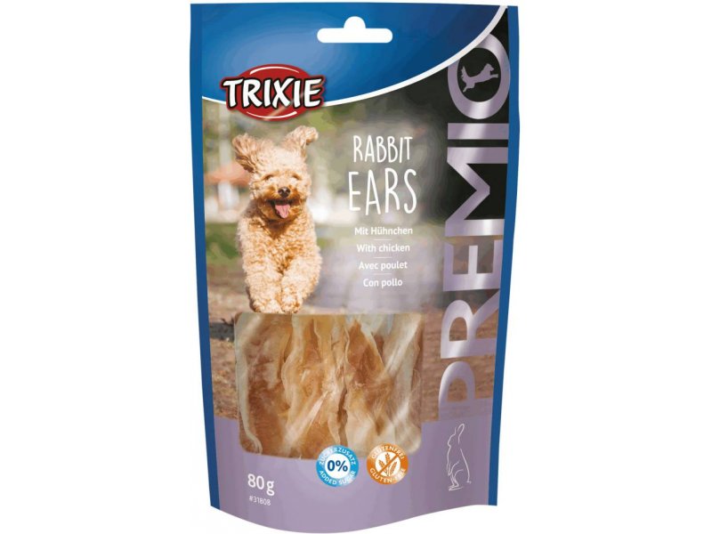 Trixie Premio Rabbit Ears Treats for Dogs