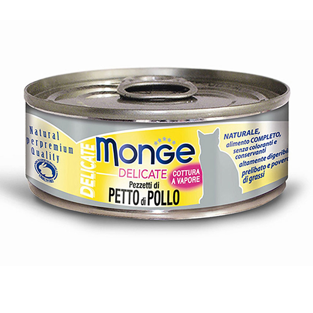 Monge Cat Wet Food Chicken & Carrot 80g