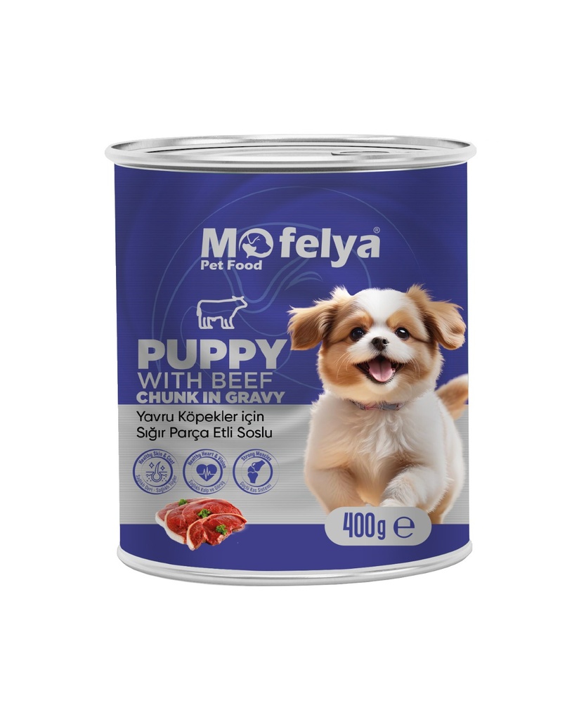 Mofelya Beef Wet Food for Puppies