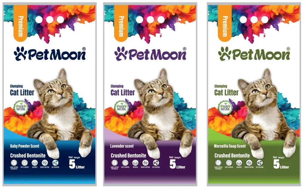 Gs Petmoon litter Marselia soap Scent 5L