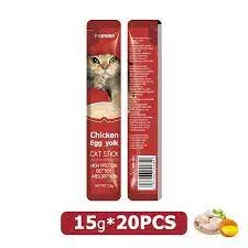 Faenbei Cat Cream Treats With Chicken egg