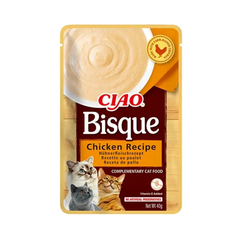 Churu Cat Wet Food Bisque Chicken Flavor