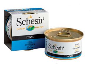 SCHESIR Complete Nutrition Tuna in Jelly Cat Can | Size: 85g 