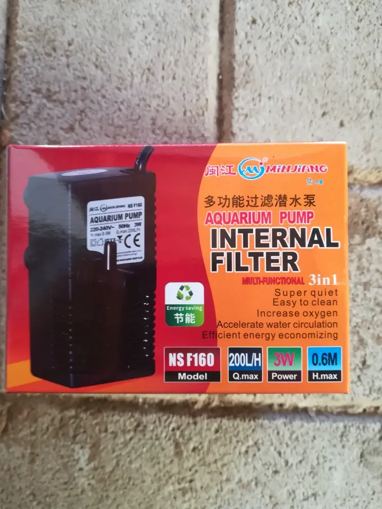 aquarium pump internal filter 3in1