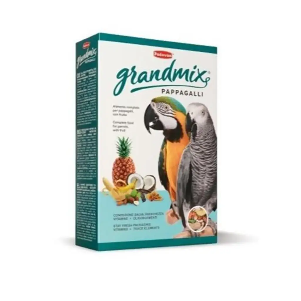 GRANDMIX PAPPAGALLI – Complete Food for Large Parrots